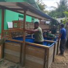 Lima unit kandang ayam petelur dan kolam ikan lele yang dibangun Satgas TMMD ke-129 Kodim 0102/Pidie untuk penerima manfaat rehabilitasi RTLH di Desa Lhok Panah, Kecamatan Sakti, Pidie, telah rampung dan siap dimanfaatkan, Senin (10/8/2026). Foto: Dok. Istimewa