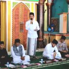 Bupati Aceh Barat Tarmizi bersama jajaran Forkopimda dan ASN mengikuti Zikir dan Doa Tolak Bala Rabu Abeh di Masjid Agung Baitul Makmur, Rabu (12/8/2026). Foto: Dok. Istimewa