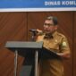 Pemerintah Aceh menyampaikan hasil Monitoring dan Evaluasi Pelayanan Informasi Publik Tahun 2026 dalam kegiatan yang berlangsung di Hotel Ayani, Banda Aceh, Selasa (8/9/2026). Foto: Dok. Istimewa 
