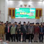 Foto bersama usai pelantikan Pengurus Ikatan Cendekiawan Muslim Indonesia (ICMI) Organisasi Daerah (Orda) Aceh Besar periode 2026-2031 yang berlangsung di Aula Auditorium Prof. Ali Hasymi UIN Ar-Raniry Banda Aceh, Sabtu (5/9/2026). Foto: Dok. Prokopim Aceh Besar