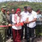 Ket Foto: Dandim 0106/Aceh Tengah Letkol Czi Rudy Haryanto bersama unsur terkait dan masyarakat mengikuti peresmian Jembatan Bailey, (2/9/2026).(Dok:Ist)