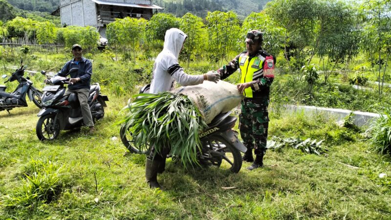 Ket Foto: Koptu Armaya melaksanakan Komsos bersama masyarakat binaan di Desa Dedamar, Kamis (10/9/2026).Dok:ist