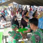 Ket Foto: Kodim 0106/Aceh Tengah menggelar bazar pasar murah di Sangamara, Kabupaten Aceh Tengah, Selasa (22/9/2026), dalam rangka menyambut HUT ke-81 TNI.dok:Ist