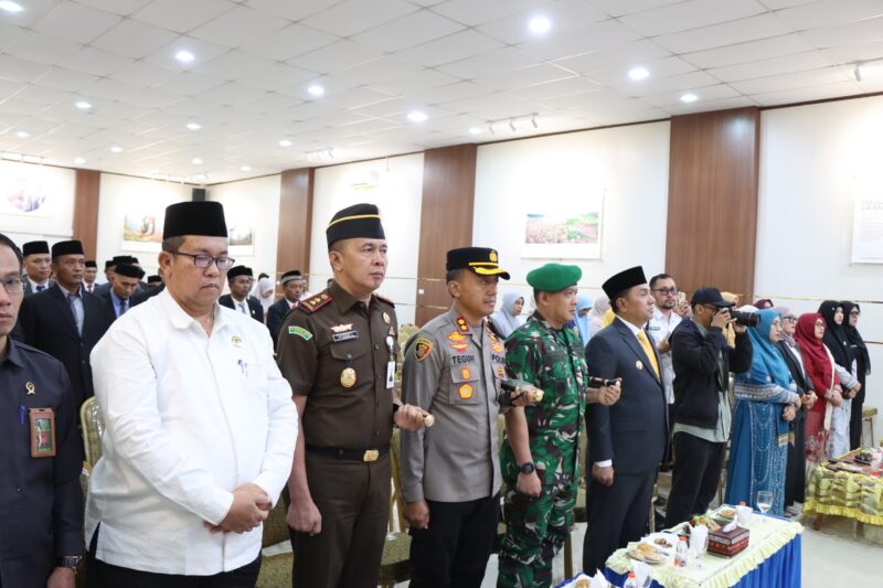 Dandim 0106/Aceh Tengah Hadiri Pelantikan Pejabat Pimpinan Tinggi Pratama Pemkab Aceh Tengah,Rabu (23/9/2026).dok:Ist