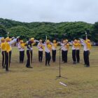 Siswa perwakilan Kodim 0106/Aceh Tengah mengikuti Lomba PBB umum tingkat SLTA dalam rangka memeriahkan HUT ke-81 TNI tahun 2026 di Lapangan Blang Padang, Banda Aceh, Sabtu (26/9/2026).dok:Ist