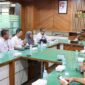 Plt. Sekda Aceh, Taufik, ST, M.Si, didampingi para Asisten Sekda Aceh, dan Kepala SKPA/Biro terkait, mengikuti Entry Meeting bersama Tim BPK-RI, di Ruang Rapat Sekda Aceh, Banda Aceh, Senin (31/8/2026). Foto: Dok. Biro Adpim Setda Aceh