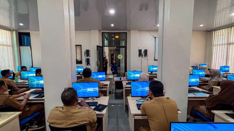 Peserta Profiling ASN mengikuti proses pemetaan potensi dan kompetensi aparatur yang digelar Pemko Banda Aceh bersama Kantor Regional XIII BKN Aceh, 8–9 September 2026. Foto: Dok. Diskominfo Kota Banda Aceh