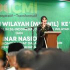 Wali Kota Banda Aceh Illiza Sa’aduddin Djamal membuka Musyawarah Wilayah (Muswil) Ke-VIII ICMI Orwil Aceh yang dirangkai dengan seminar nasional di Azana Oasis Hotel, Banda Aceh, Sabtu (12/9/2026). Foto: Dok. Prokopim Kota Banda Aceh