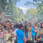 Masyarakat dari berbagai gampong mengikuti Kenduri Krueng Lhok Gob di kawasan Gampong Kumba, Kecamatan Bandar Dua, Pidie Jaya, sebagai bentuk doa bersama, rasa syukur, dan pelestarian tradisi turun-temurun. Foto: Dok. Istimewa