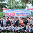 Bupati Aceh Barat Tarmizi bersama unsur Forkopimda, keuchik, tokoh masyarakat, serta anggota Satlinmas dan Satgas Pageu Gampong mengikuti Apel Siaga di Kecamatan Woyla, Kamis (10/9/2026). Foto: Dok. Istimewa