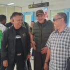 Pengurus Pusat Forum Pimpinan Redaksi Multimedia Indonesia (FPRMI) tiba di Bandara Sultan Iskandar Muda Blang Bintang Aceh Besar, Rabu (14/10/2026). Foto: Dok. Istimewa 