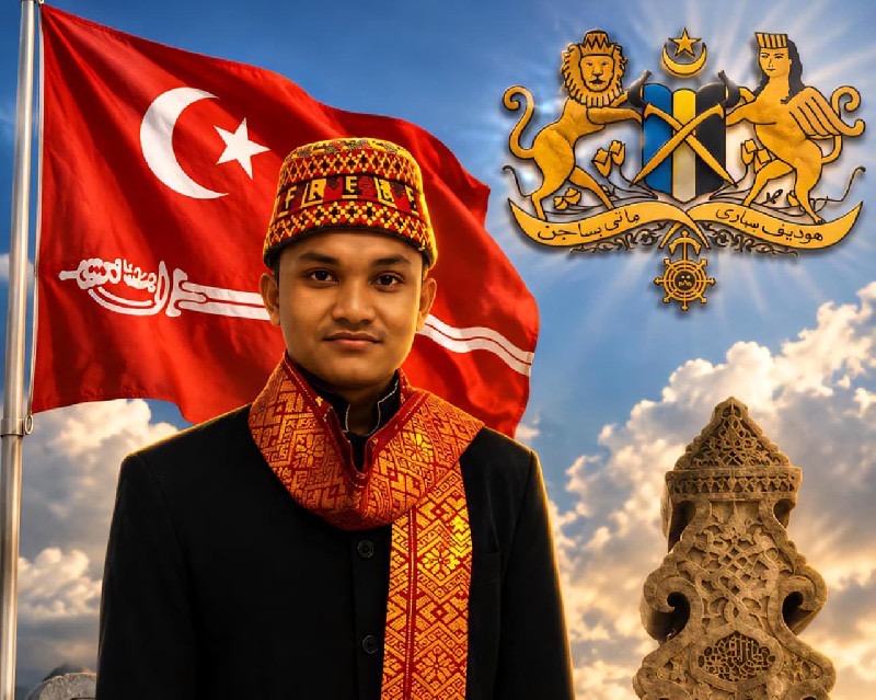 Ketua Cendikia Peutrang Nanggroe Aceh, M. Rafsanjani, mengajak masyarakat menjaga identitas budaya Aceh sekaligus merawat perdamaian, Rabu (21/10/2026). Foto: Dok. Istimewa 