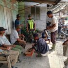 Kopka Agus Siswo, melaksanakan Komsos sekaligus mengimbau masyarakat agar waspada dan siaga terhadap kabut asap, Kamis (15/10/2026).dok:Ist