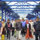 Bupati Aceh Tengah, Haili Yoga, membuka lomba perahu tradisional dan tarik tambang perahu di Dermaga Alfitrah, Kampung Keramat Mupakat, Kecamatan Bebesen, Sabtu (24/10/2026),foto:Doc.rizkan/acehnow.com