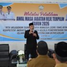 Wakil Bupati Aceh Tengah, Muchsin Hasan, M.SP, menjadi narasumber pada Pelatihan Awal Masa Jabatan Reje Terpilih se-Kabupaten Aceh Tengah Tahun 2025-2026, yang dilaksanakan di Hotel Grand Penamas, Kecamatan Bebesen, Rabu (28/10/26).foto:Doc,ist.