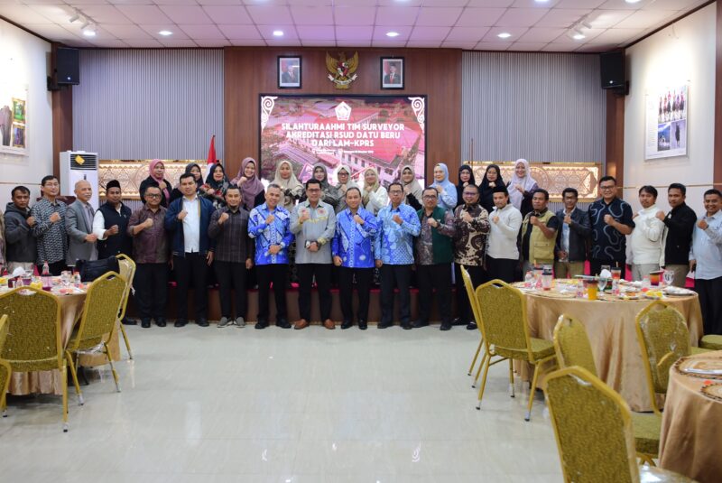 silaturahmi bersama tim surveyor LAM-KPRS di Gedung Ummi Pendopo Bupati Aceh Tengah, Kamis (29/10/2026)foto:doc,ist.