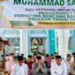 Wakil Gubernur Aceh H. Fadhlullah didampingi Direktur Intelkam Polda Aceh, Kombes Pol Said Anna Fauza, S.I.K., MM, MH, Karo Adpim Setda Aceh, Akkar Arafat, S.STP, M.Si, saat memberi sambutan pada acara Maulid Nabi Muhammad SAW 1448 H serta Doa Bersama untuk Keselamatan Mengenang 1 Tahun Peristiwa Bencana Banjir & Longsor Daratan Tinggi Gayo, yang turut dihadiri Bupati Aceh Tengah, Drs. Haili Yoga, M.Si, beserta Wakil Bupati Aceh Tengah, Muchsin Hasan, M.Sp, Wakil Bupati Bener Meriah, Ir. H. Armia, dan Jajaran Forkopimda Aceh Tengah lainnya, di Masjid Quba Bebesen Kab. Aceh Tengah, Senin (26/10/2026). Foto: Dok. Biro Adpim Setda Aceh 
